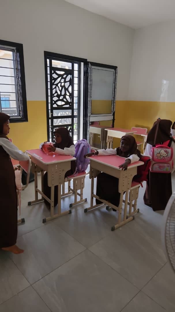 Salle de classe moderne